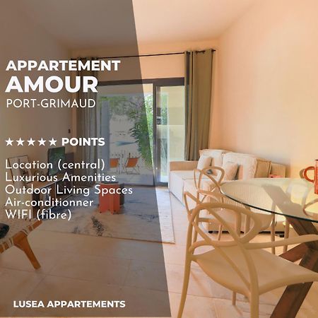 Appartement Amour Terrasse Sur L'Eau Grimaud Exterior foto