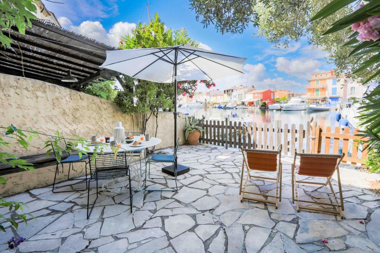 Appartement Amour Terrasse Sur L'Eau Grimaud Exterior foto
